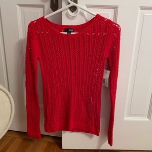 Brand new women’s red sweater